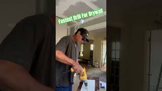 Fastest 💨 Tool To Screw Off Sheetrock💨 sheetrock drywall dewalt [upl. by Kira]