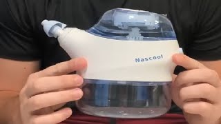 Full Review of the Nascool Nasal Irrigation System [upl. by Moncear610]