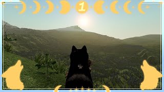 Vicious Dog Attack and Hunting Baby Ungulates for Ruby  Glacial Moon  Wolf Quest 3 [upl. by Helbonnas]