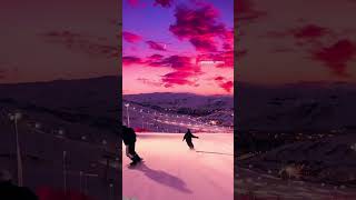 music synthwave love electronicmusic snowboarding snowboard skiing ski adventure [upl. by Nileuqcaj]