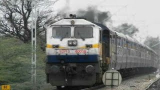 Speedy Narsapur Nagarsol express 17231 via Guntur blasting to piduguralla  Indian Railways [upl. by Nuy177]