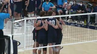 Mens Volleyball  Waves sweep Erskine [upl. by Nylidnarb415]