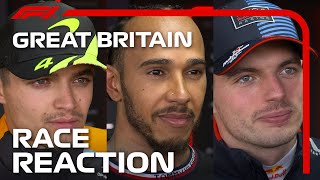 Drivers Reaction After the Race  2024 British Grand Prix [upl. by Atnod79]