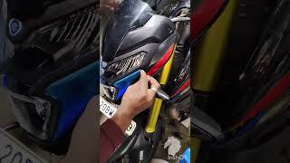 Bajaj NS Pulsar 200 DRL Sticker Modify [upl. by Bremser35]