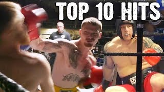 Top 10 Most BRUTAL Punches in Rough N Rowdy History [upl. by Eelime]