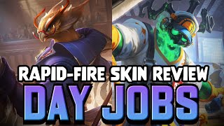 RapidFire Skin Review Attorney Azir amp Janitor Thresh [upl. by Nilam]