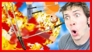 BEST HAPPY WHEELS LEVEL EVER [upl. by Libb]