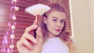 ✨ Super Tingly Face Brushing ASMR [upl. by Ennairod]