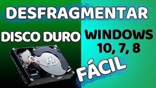 Como DESFRAGMENTAR un DISCO DURO windows 10 8 7 81 MEJOR DESFRAGMENTADOR DE DISCO DURO 2021 [upl. by Sugihara295]