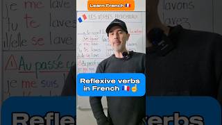 Reflexive Verbs in French ☝️🇨🇵 Learn French Grammar with us and Improve your skills french [upl. by Eden]