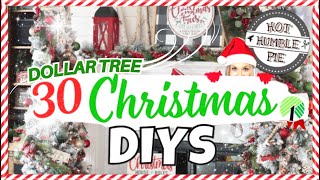 30 BEST BUDGET FRIENDLY CHRISTMAS CRAFTS  DOLLAR TREE DIY Christmas Home Decor [upl. by Ellerud]