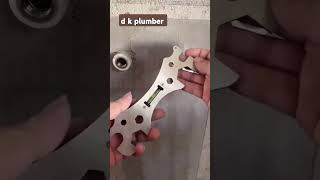 The best plumbing bathroom wall mixther installation subscribe youtubeshorts shortvideo plumbing [upl. by Rosen960]