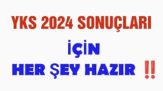 YKS 2024 SONUÇLARI NE ZAMAN AÇIKLANACAK ❓ yks2024 2024yks [upl. by Atalaya607]