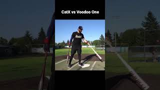 Marucci CatX vs DeMarini Voodoo One [upl. by Ahseinod270]