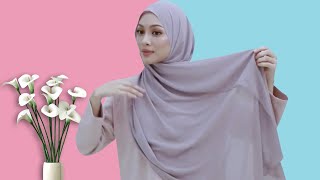 10 GAYA CANTIK SHAWL RAYA TUTORIAL – CARA PAKAI SHAWL TERKINI SIMPLE DAN CANTIK SANGAT [upl. by Acile586]