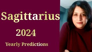 Sagittarius ♐️ 2024 Yearly Predictions Sagittariustarot [upl. by Hogle]