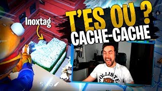 MDRRR  Inoxtag croit que je ne lai pas vu sur ce Cache Cache avec la Team Crouton [upl. by Ennovihs]