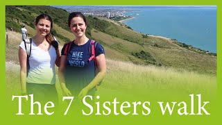 The 7 Sisters walk via Eastbourne and Beachy Head  4K  Berwick to Seaford walk  🇬🇧 Hiking UK [upl. by Layod430]