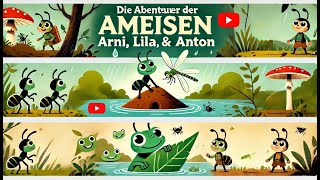 Entdecke die GEHEIMEN Leben der Ameisen Arni Lila amp Anton [upl. by Eizzo]