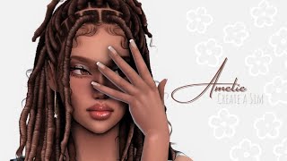 Amelie  CC Links ✰ The Sims 4 Create a Sim [upl. by Joya108]