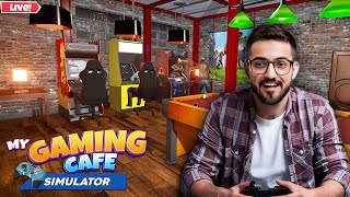 Building the Ultimate Gaming Cafe in Gaming Cafe Simulator  Qayzer Gaming [upl. by Weibel]