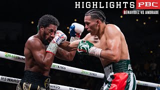 Benavidez vs Andrade HIGHLIGHTS November 25 2023  PBC on Showtime PPV [upl. by Wun550]