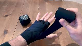 How to Wrap Your Hands For Boxing Better Method [upl. by Blakeley]