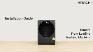 Installation Hitachi washing machine [upl. by Matias]