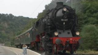 Bergkönigin 95 027 auf der Rübelandbahn [upl. by Nnairb158]