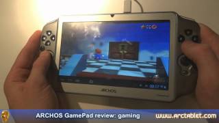 ARCHOS GamePad review gaming [upl. by Atinor]