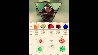 Nested Platonic Solids In Sixty Seconds 🦋 [upl. by Macmullin]