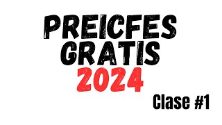 Preicfes gratis 2024 clase 1 [upl. by Enaywd136]