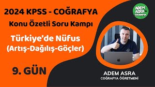 KPSS Coğrafya  Türkiyede Nüfus [upl. by Web45]