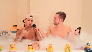 Amine Mojito dans le bain de Jeremstar  INTERVIEW [upl. by Alek]