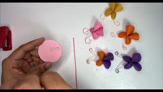 Easy Origami Butterfly In only 2 Minutes  Very Simple [upl. by Doti]