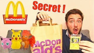 Ouverture des JOUETS MCDONALDS POKEMON 2017  Secret  AU TOP [upl. by Purpura]