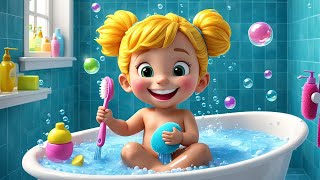 Bath Time  Nursery Rhymes for Kids  Fun amp Engaging Song [upl. by Killy]