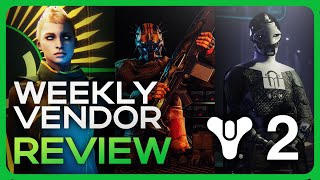 28th November 2023  Weekly Vendor Reset Review  Destiny 2 [upl. by Akit]