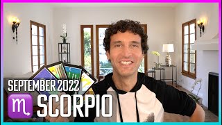 Scorpio September 2022 Get ready to socialize—this month is all about Love Partnerships amp People [upl. by Ecyle]