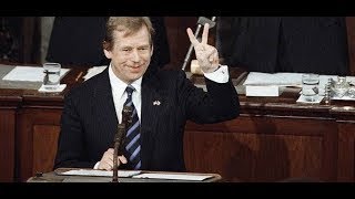 Prezident Václav Havel  US Congress 1990 [upl. by Iroak]