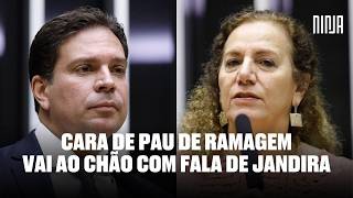 🔥Indiciado Ramagem aparece na câmara para ter sua cara de pau destruída por Jandira Feghali🔥 [upl. by Rennat]