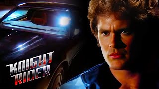 Michael and KITTs First Encounter  Knight Rider [upl. by Brantley]