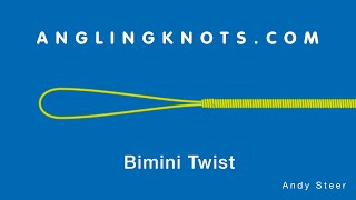 How To Tie The Bimini Twist [upl. by Mckenna]