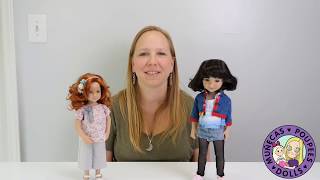 Comparison Between Ruby Red Fashion Friends Doll amp Dianna Effner Little Darling Doll [upl. by Sherry521]