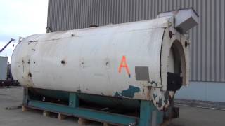 Used York amp Shipley Global 700 HP Packaged Firetube Steam Boiler  stock  45134001 [upl. by Fendig]