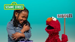 Sesame Street Lets Laugh with Elmo and Friends GiftOfGiggles [upl. by Hakaber]