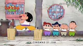 CRAYON SHIN CHAN MOVIE RAMEN REBILLION Official Trailer  In Cinemas 21 June 2018 [upl. by Annej98]