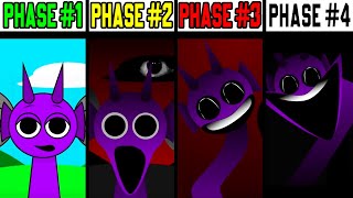 Phase 1 VS Phase 2 VS Phase 3 VS Phase 4 in Incredibox Sprunki [upl. by Audrit]