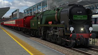 The Belle Bulleid and Brush  192024 [upl. by Gazzo]