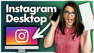 How to Use Instagram on Your Desktop [upl. by Esorlatsyrc]